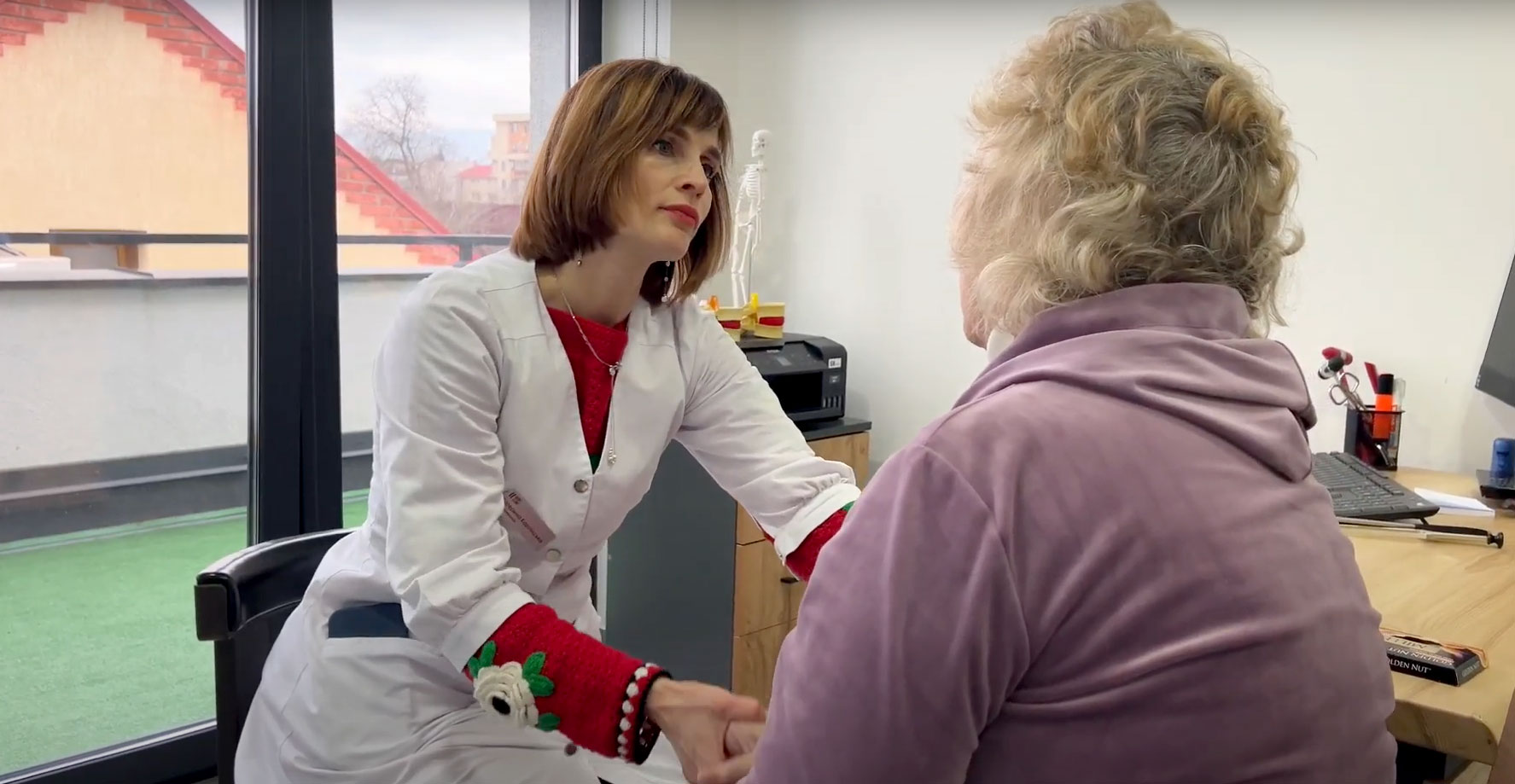 Невролог Катерина Карпінська на прийомі