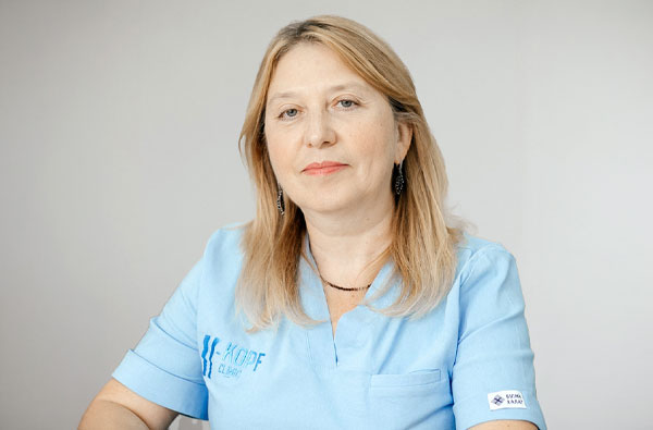 Лікар-отоларинголог Ірина Добржанська